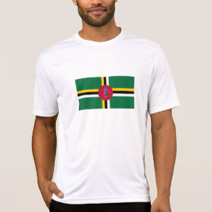 Flagge von Dominica T-Shirt