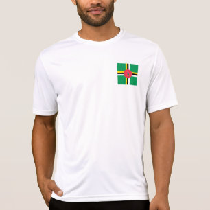 Flagge von Dominica T-Shirt