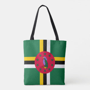 Flagge von Dominica Tasche