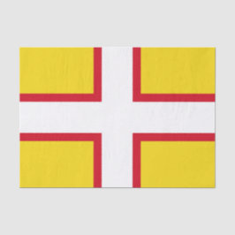 Flagge von Dorset (Landkreis des Vereinigten König Seidenpapier
