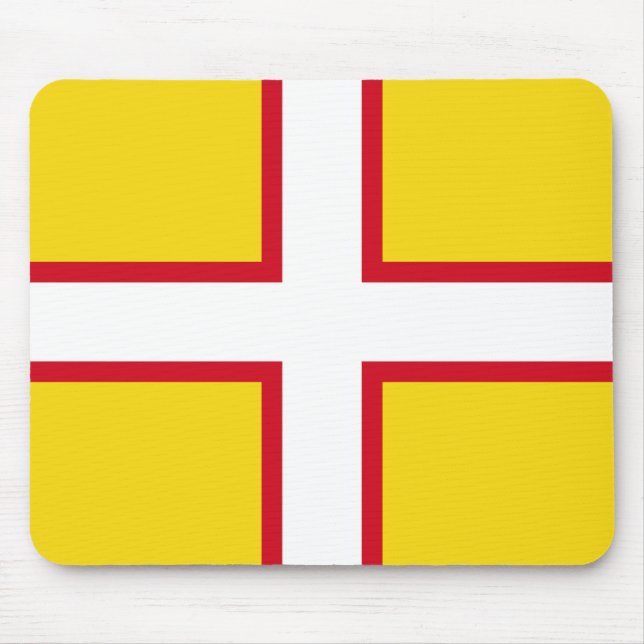 Flagge von Dorset Mauspad (Vorne)