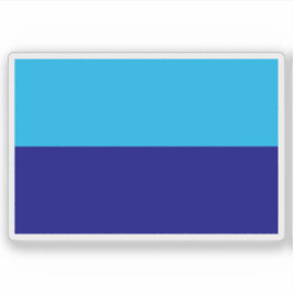 Flagge von Durán, Ecuador Aufkleber