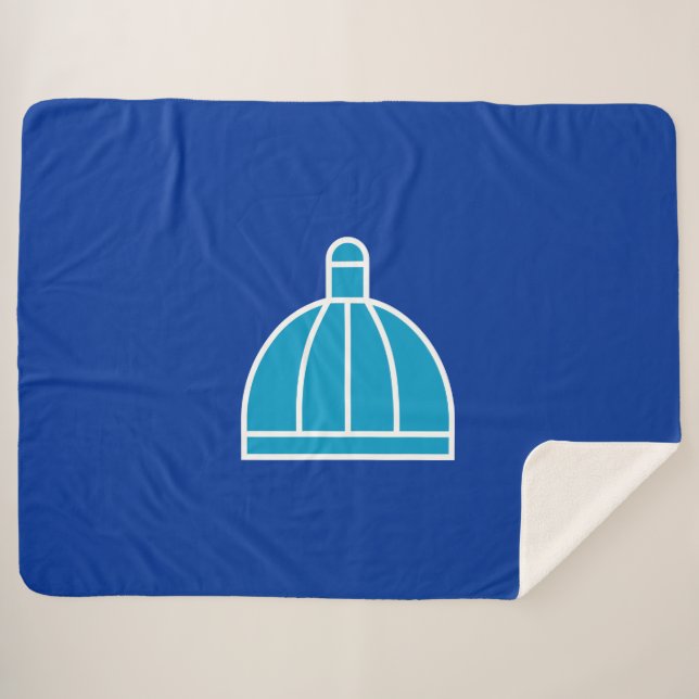 Flagge von Durban (Südafrika) Sherpadecke (Vorderseite (Horizontal))