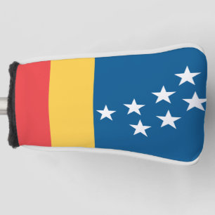 Flagge von Durham, North Carolina Golf Headcover