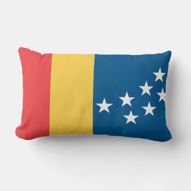 Flagge von Durham, North Carolina Lendenkissen (Vorderseite)