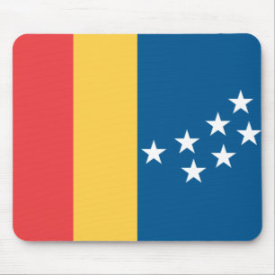 Flagge von Durham, North Carolina Mousepad