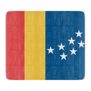 Flagge von Durham (North Carolina, USA) Schneidebrett