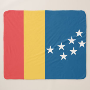 Flagge von Durham (North Carolina, USA) Sherpadecke