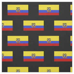 Flagge von Ecuador Stoff