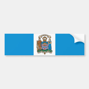 Flagge von Edmonton (Alberta, Kanada) Autoaufkleber