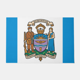 Flagge von Edmonton (Alberta, Kanada) Fußmatte