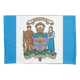 Flagge von Edmonton (Alberta, Kanada) Kissenbezug