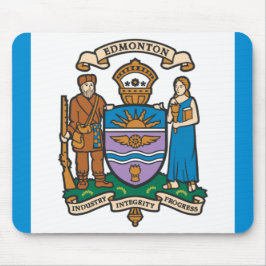 Flagge von Edmonton (Alberta, Kanada) Mousepad