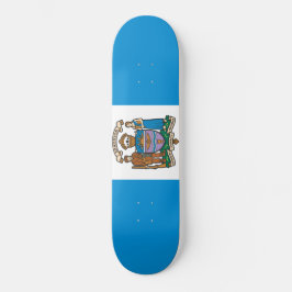 Flagge von Edmonton (Alberta, Kanada) Skateboard