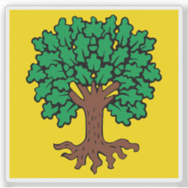 Flagge von Éherausforderens, Schweiz Aufkleber