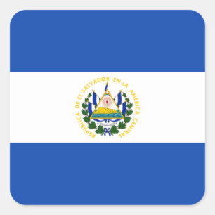 Flagge von El Salvador Aufkleber