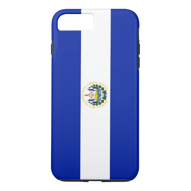 Flagge von El Salvador Case-Mate iPhone Hülle (Rückseite)
