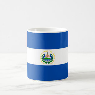 Flagge von El Salvador Kaffeetasse