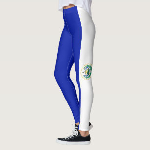 Flagge von El Salvador Leggings