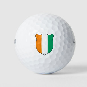 Flagge von Elfenbeinküste Grand Patriotic Golfball