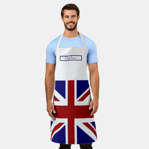 Flagge von England im Vereinigten Königreich Schürze