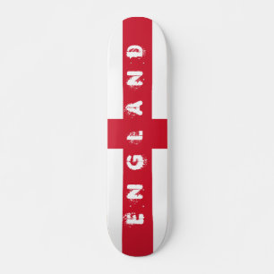 Flagge von England Skateboard