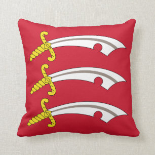 Flagge von Essex Kissen