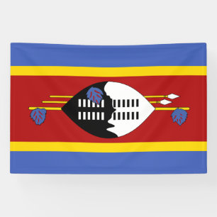 Flagge von Eswatini Banner