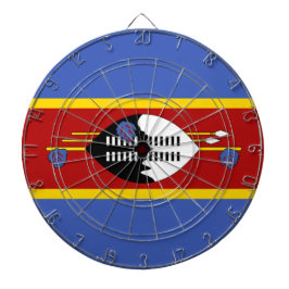 Flagge von Eswatini (Swasiland) Dartscheibe