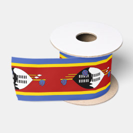 Flagge von Eswatini (Swasiland) Satinband