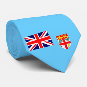 Flagge von Fidschi-Insel Krawatte