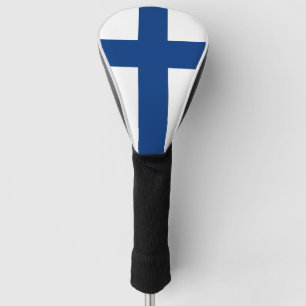 Flagge von Finnland blaues QuerSuomi Golf Headcover