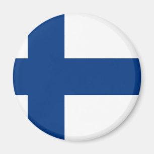 Flagge von Finnland (Suomen lippu, Finlands Magnet