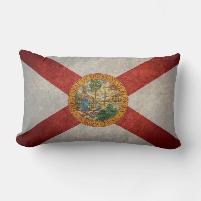 Flagge von Florida Lendenkissen (Vorderseite)
