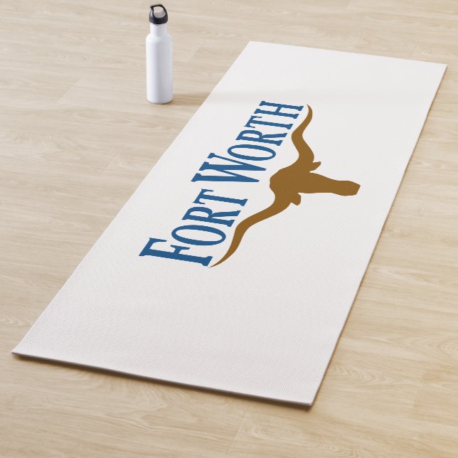 Flagge von Fort Worth (Texas) Yogamatte (Beispiel)