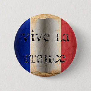 Flagge von Frankreich Anstecknadel