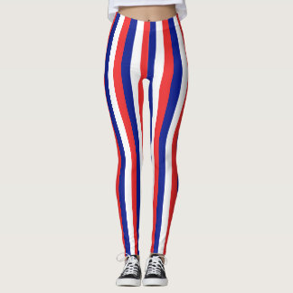 Flagge von Frankreich Drapeau de la France Leggings