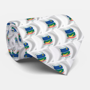 Flagge von Französisch-Guayana Krawatte
