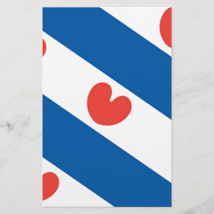 Flagge von Friesland Briefpapier