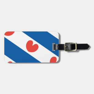 Flagge von Friesland Gepäckanhänger
