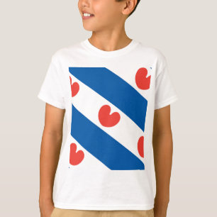 Flagge von Friesland T-Shirt