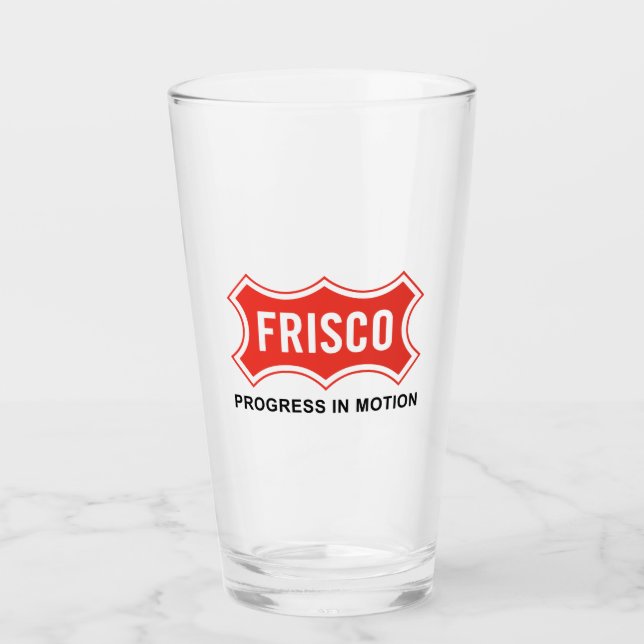 Flagge von Frisco (Texas City) Glas (Vorderseite)