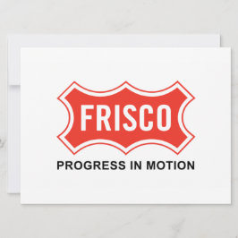 Flagge von Frisco (Texas City) Karte