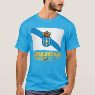 Flagge von Galizien T-Shirt