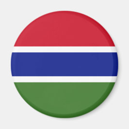 Flagge von Gambia Magnet