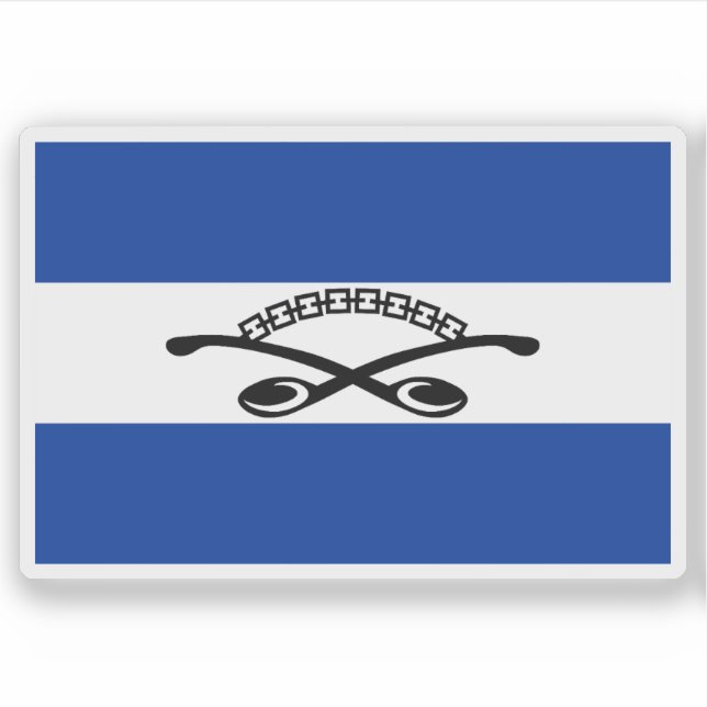 Flagge von Gazankulu / Tsonga, Südafrika Aufkleber (Vorderseite)