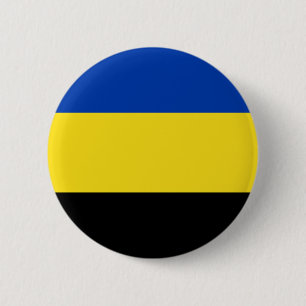 Flagge von Gelderland Button