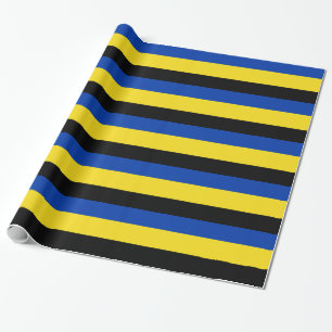 Flagge von Gelderland Geschenkpapier