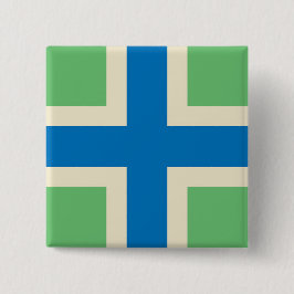 Flagge von Gloucestershire (Landkreis des Vereinig Button