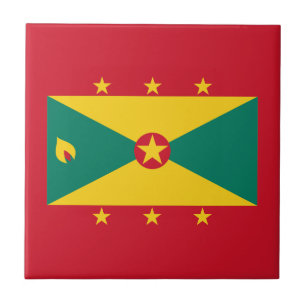 Flagge von Grenada Fliese